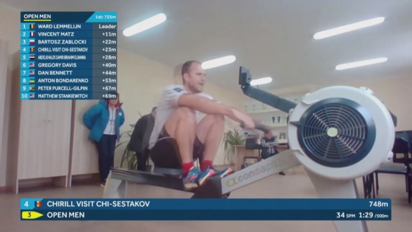 Victorie pentru Moldova la Campionatul Mondial de canotaj academic indoor. Chirill Visițchi-Șestakov s-a clasat pe locul 3